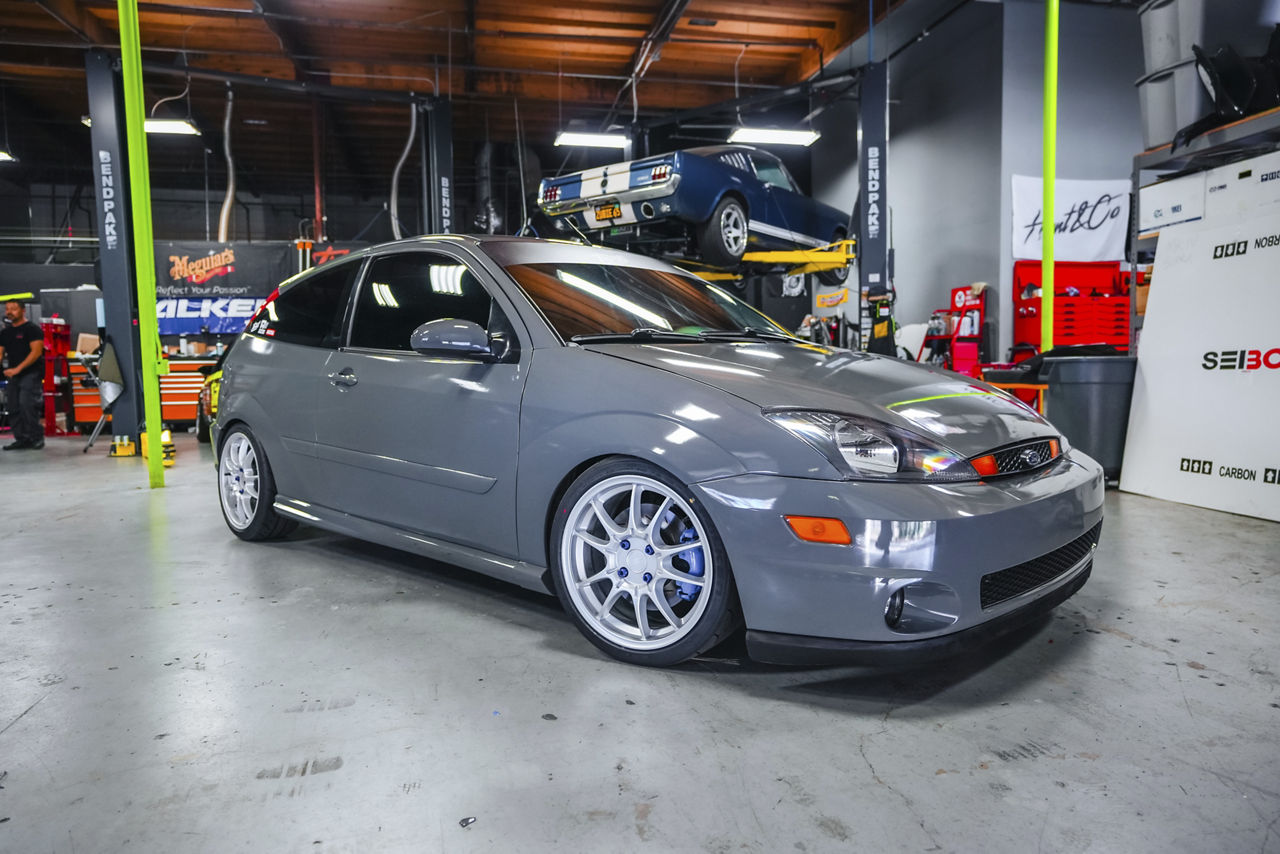 2004 Ford Focus SVT - Motegi SS5 - Silver | Wheel Pros